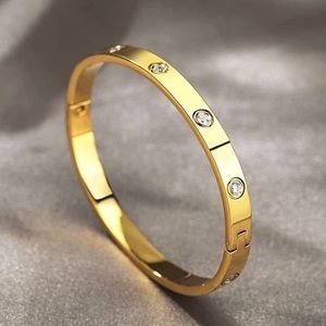 Gold Love Bracelet Bangle